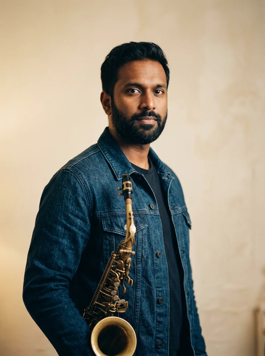 Example right-side singer portrait for Tiny Desk AI slot 5